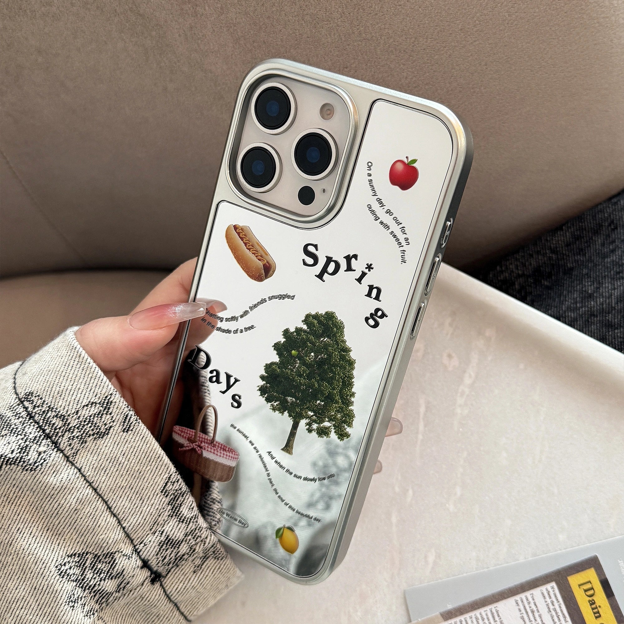 Picnic in the Woods - iPhone Case